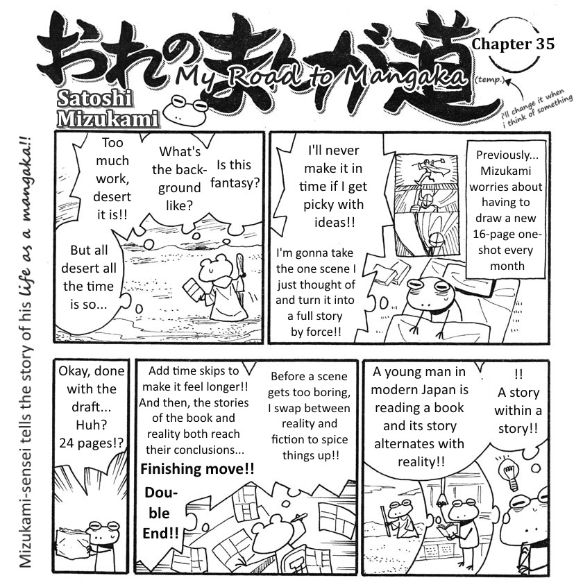 My Road to Mangaka (temp.) Chapter 31.35 page 5 - Chapter 31-35