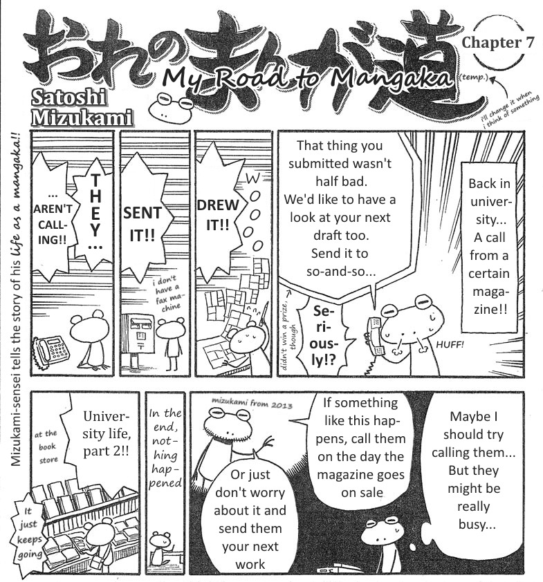 My Road to Mangaka (temp.) Chapter 6.10 page 2 - Chapter 6-10