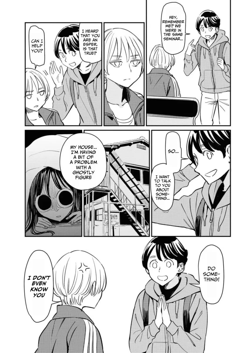 My Roommate Isn't From This World (Serialization) Chapter 2 page 8 - Chapter 2: I can see it.