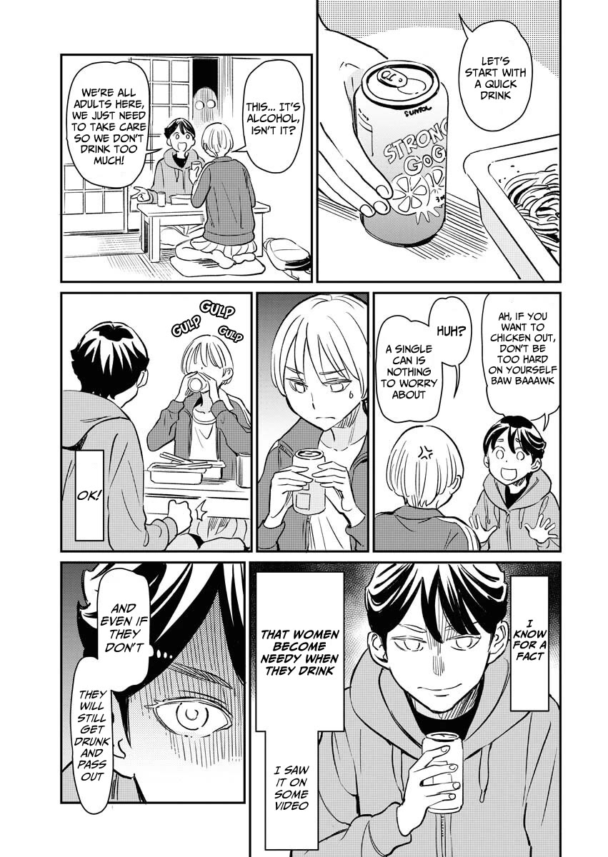 My Roommate Isn't From This World (Serialization) Chapter 3 page 8 - Chapter 3: The promised land beyond drunkenness.