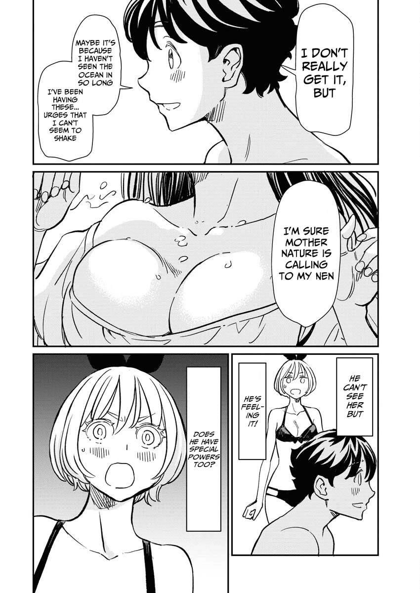 My Roommate Isn't From This World (Serialization) Chapter 8 page 11 - Chapter 8: Nen blasts off at the sea