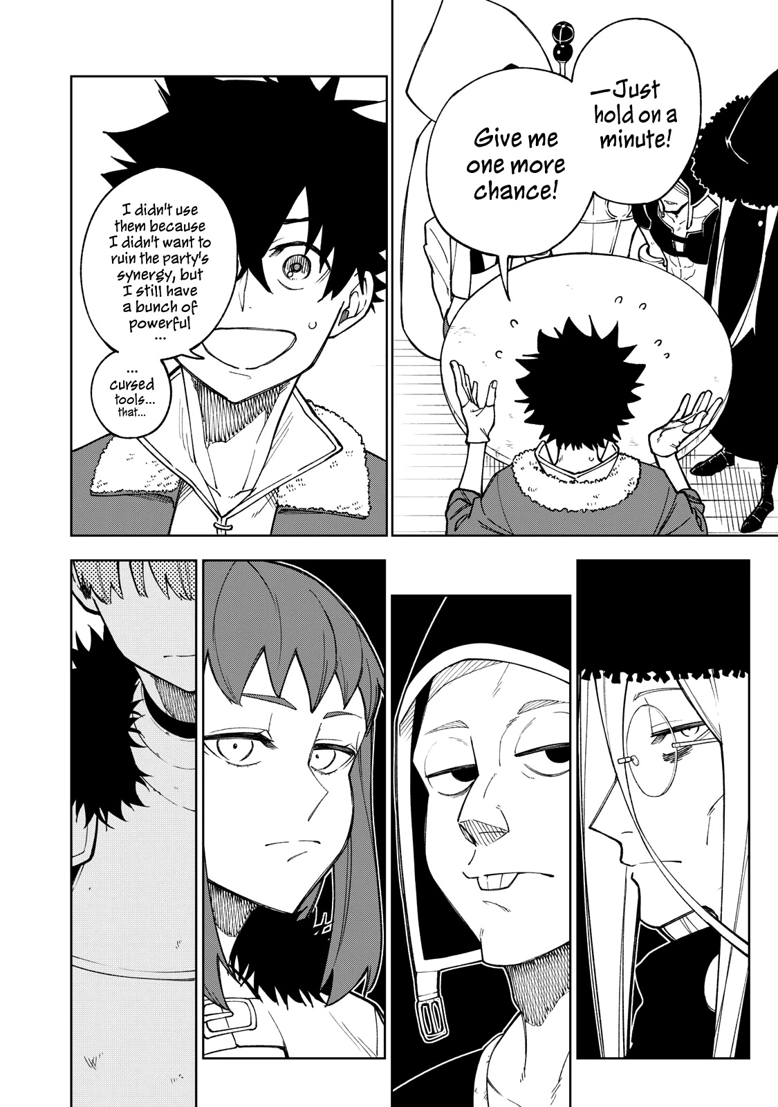 My S-Rank Party Fired Me for Being a Cursificer ~ I Can Only Make “Cursed Items”, but They're Artifact Class! Chapter 1 page 12 - Chapter 1: We Don't Need You