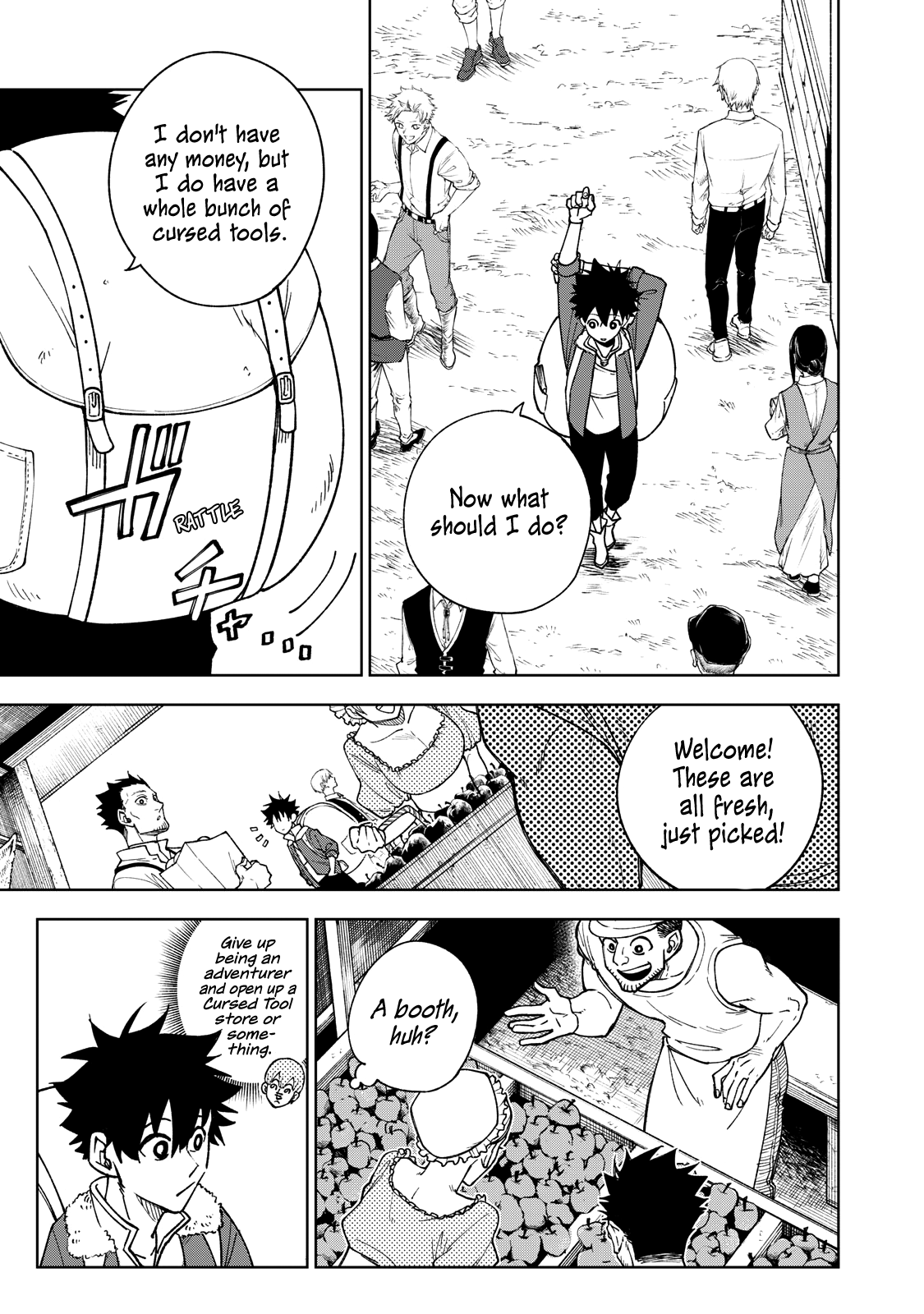 My S-Rank Party Fired Me for Being a Cursificer ~ I Can Only Make “Cursed Items”, but They're Artifact Class! Chapter 1 page 21 - Chapter 1: We Don't Need You