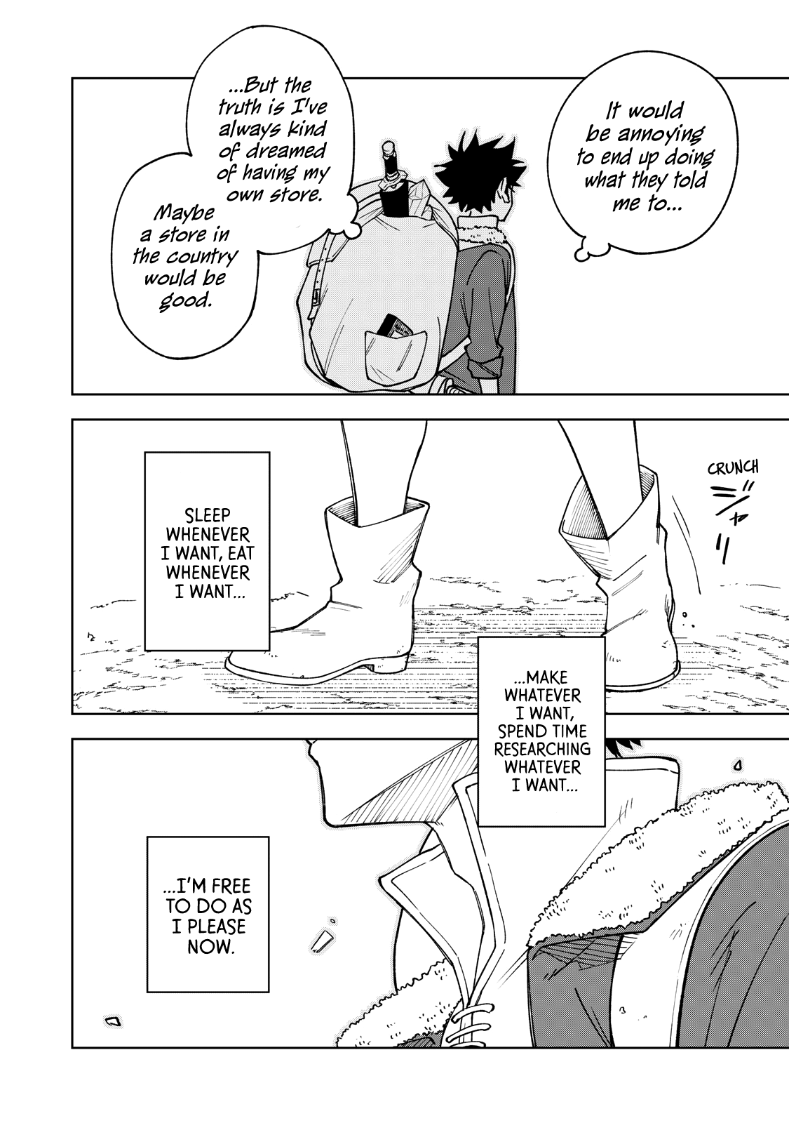 My S-Rank Party Fired Me for Being a Cursificer ~ I Can Only Make “Cursed Items”, but They're Artifact Class! Chapter 1 page 22 - Chapter 1: We Don't Need You