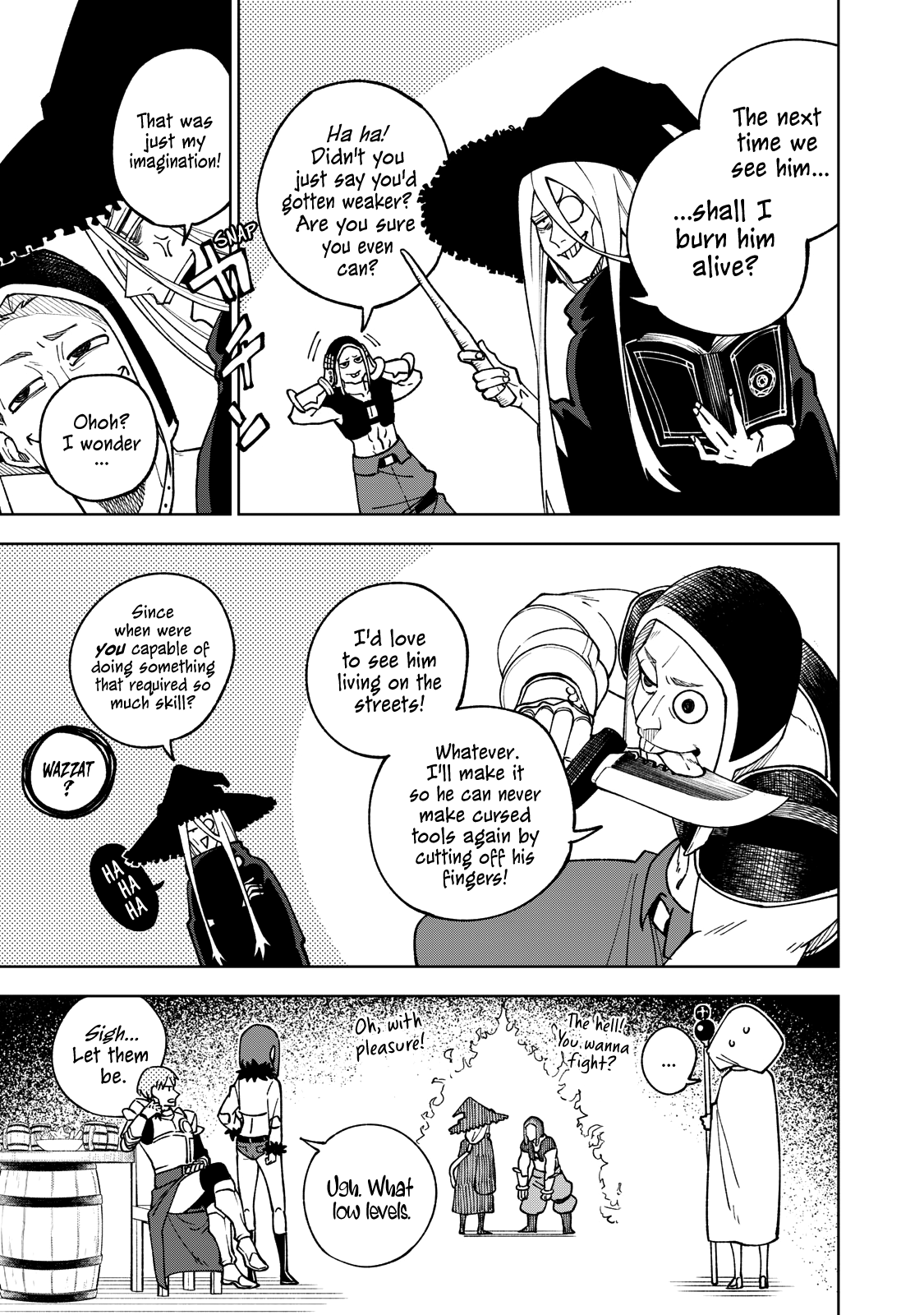 My S-Rank Party Fired Me for Being a Cursificer ~ I Can Only Make “Cursed Items”, but They're Artifact Class! Chapter 1 page 31 - Chapter 1: We Don't Need You