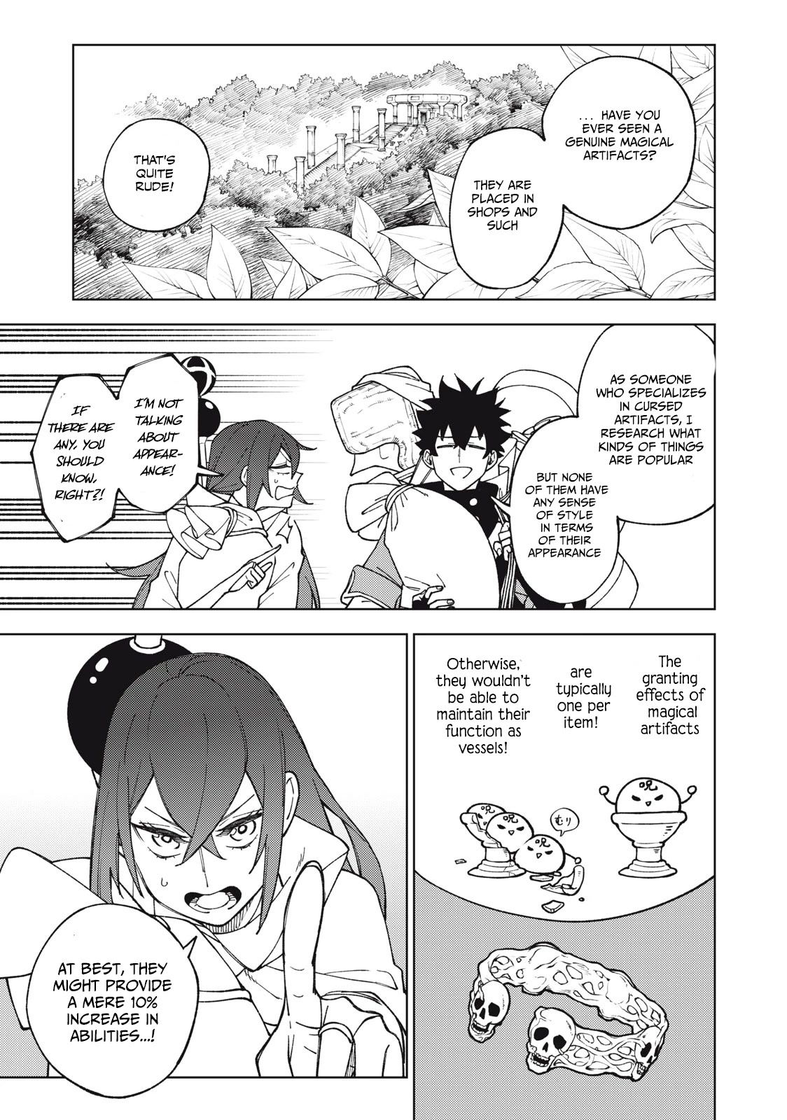 My S-Rank Party Fired Me for Being a Cursificer ~ I Can Only Make “Cursed Items”, but They're Artifact Class! Chapter 11.1 page 4 - Chapter 11.1