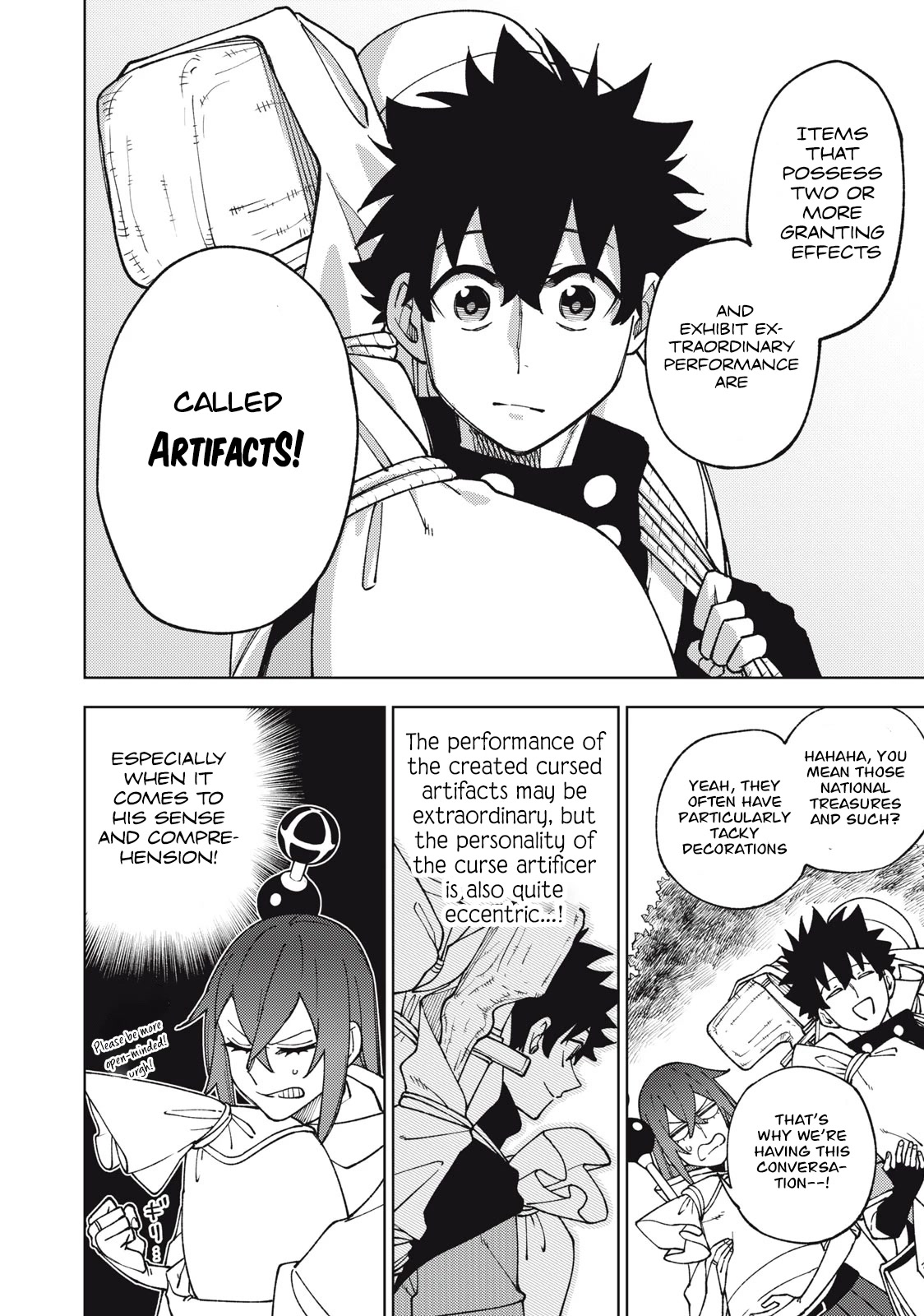 My S-Rank Party Fired Me for Being a Cursificer ~ I Can Only Make “Cursed Items”, but They're Artifact Class! Chapter 11.1 page 5 - Chapter 11.1
