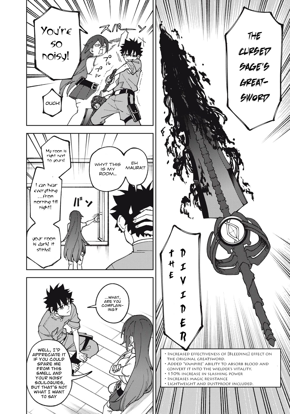 My S-Rank Party Fired Me for Being a Cursificer ~ I Can Only Make “Cursed Items”, but They're Artifact Class! Chapter 12.2 page 4 - Chapter 12.2