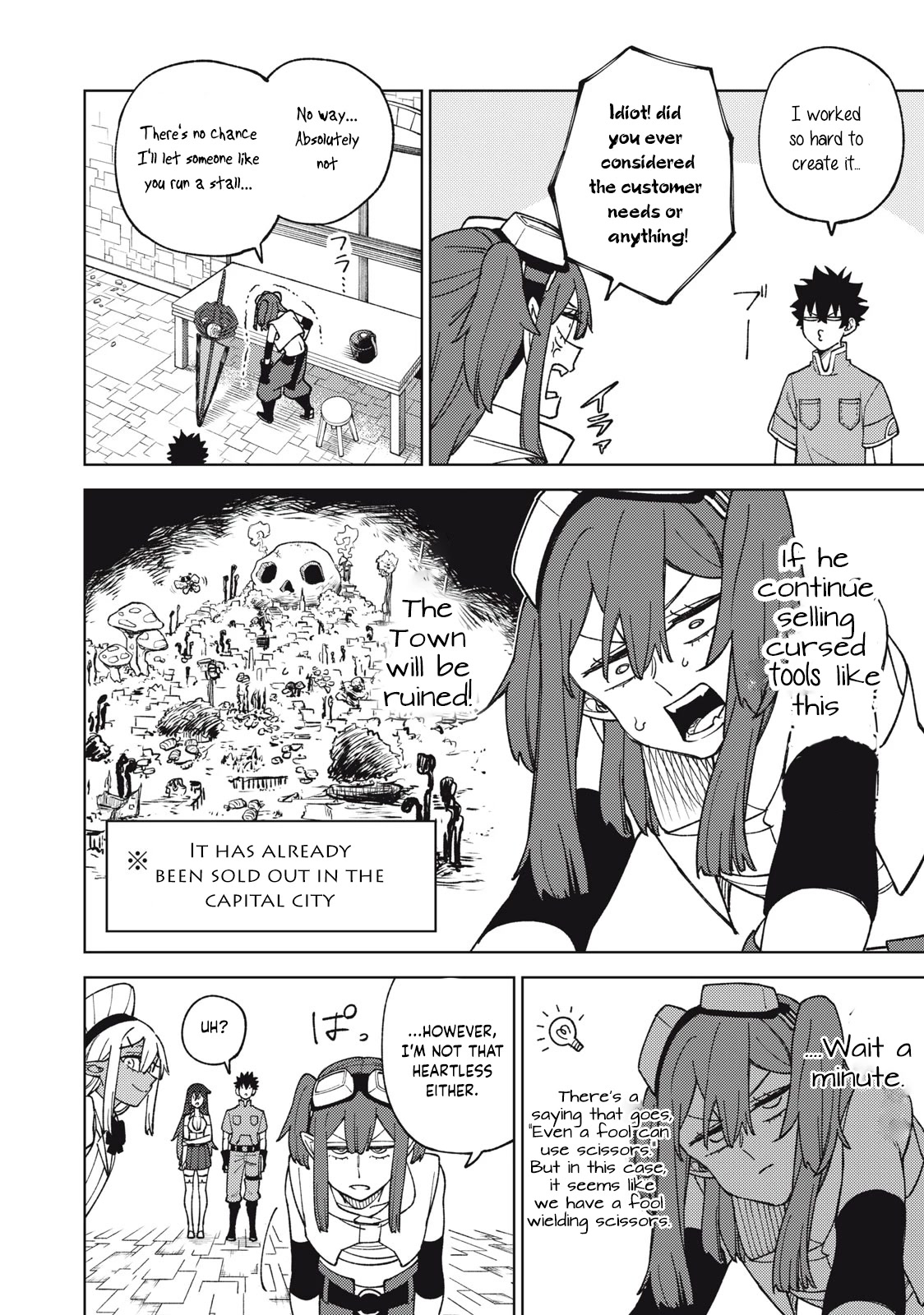 My S-Rank Party Fired Me for Being a Cursificer ~ I Can Only Make “Cursed Items”, but They're Artifact Class! Chapter 13.2 page 13 - Chapter 13.2