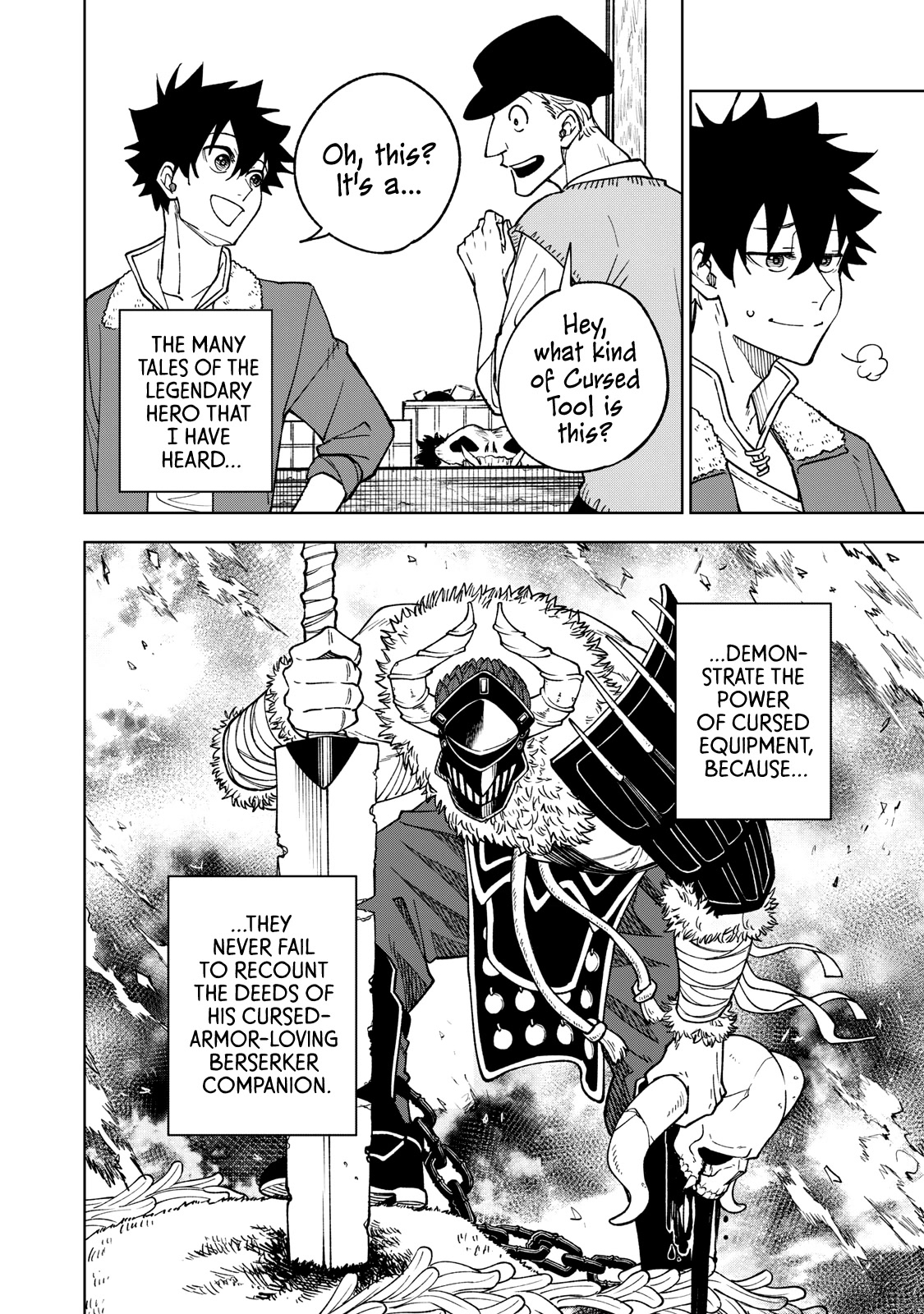 My S-Rank Party Fired Me for Being a Cursificer ~ I Can Only Make “Cursed Items”, but They're Artifact Class! Chapter 2 page 17 - Chapter 2: A Stall that Sells Curses