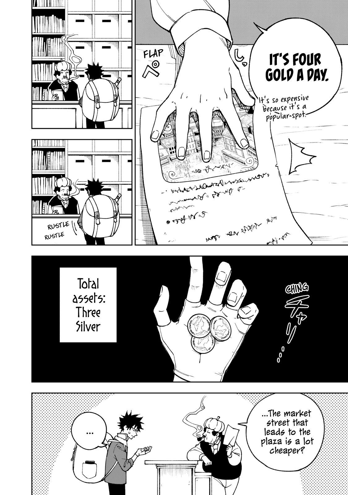 My S-Rank Party Fired Me for Being a Cursificer ~ I Can Only Make “Cursed Items”, but They're Artifact Class! Chapter 2 page 2 - Chapter 2: A Stall that Sells Curses