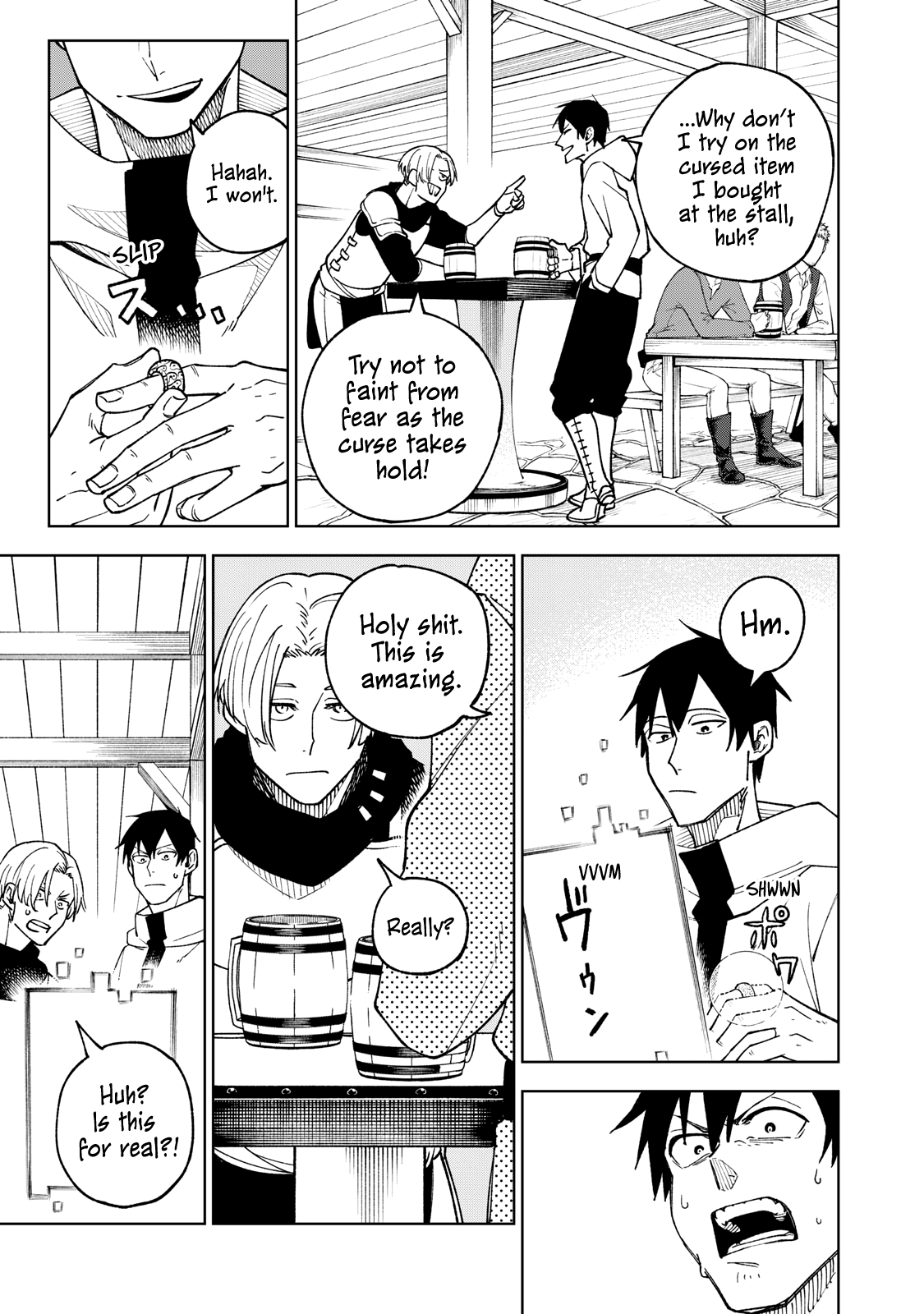 My S-Rank Party Fired Me for Being a Cursificer ~ I Can Only Make “Cursed Items”, but They're Artifact Class! Chapter 2 page 22 - Chapter 2: A Stall that Sells Curses