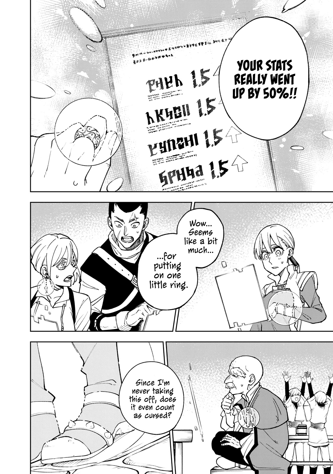 My S-Rank Party Fired Me for Being a Cursificer ~ I Can Only Make “Cursed Items”, but They're Artifact Class! Chapter 2 page 23 - Chapter 2: A Stall that Sells Curses