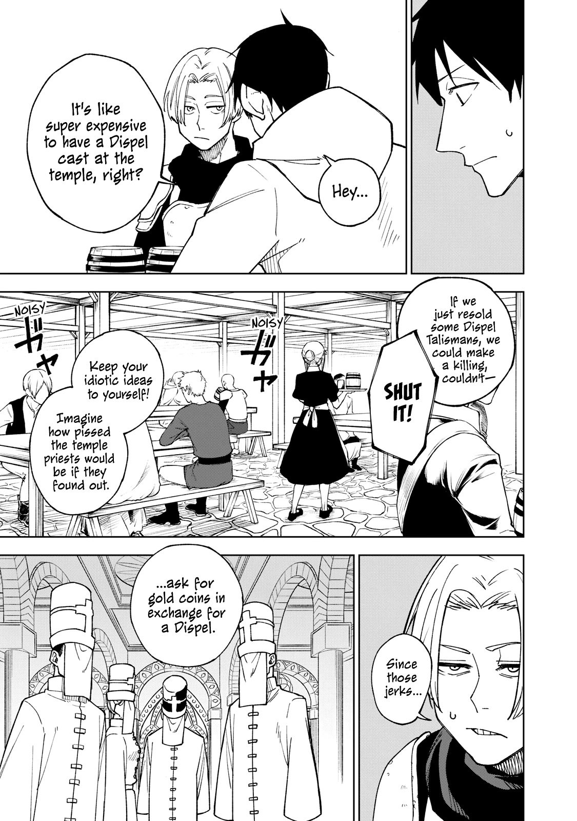 My S-Rank Party Fired Me for Being a Cursificer ~ I Can Only Make “Cursed Items”, but They're Artifact Class! Chapter 2 page 24 - Chapter 2: A Stall that Sells Curses