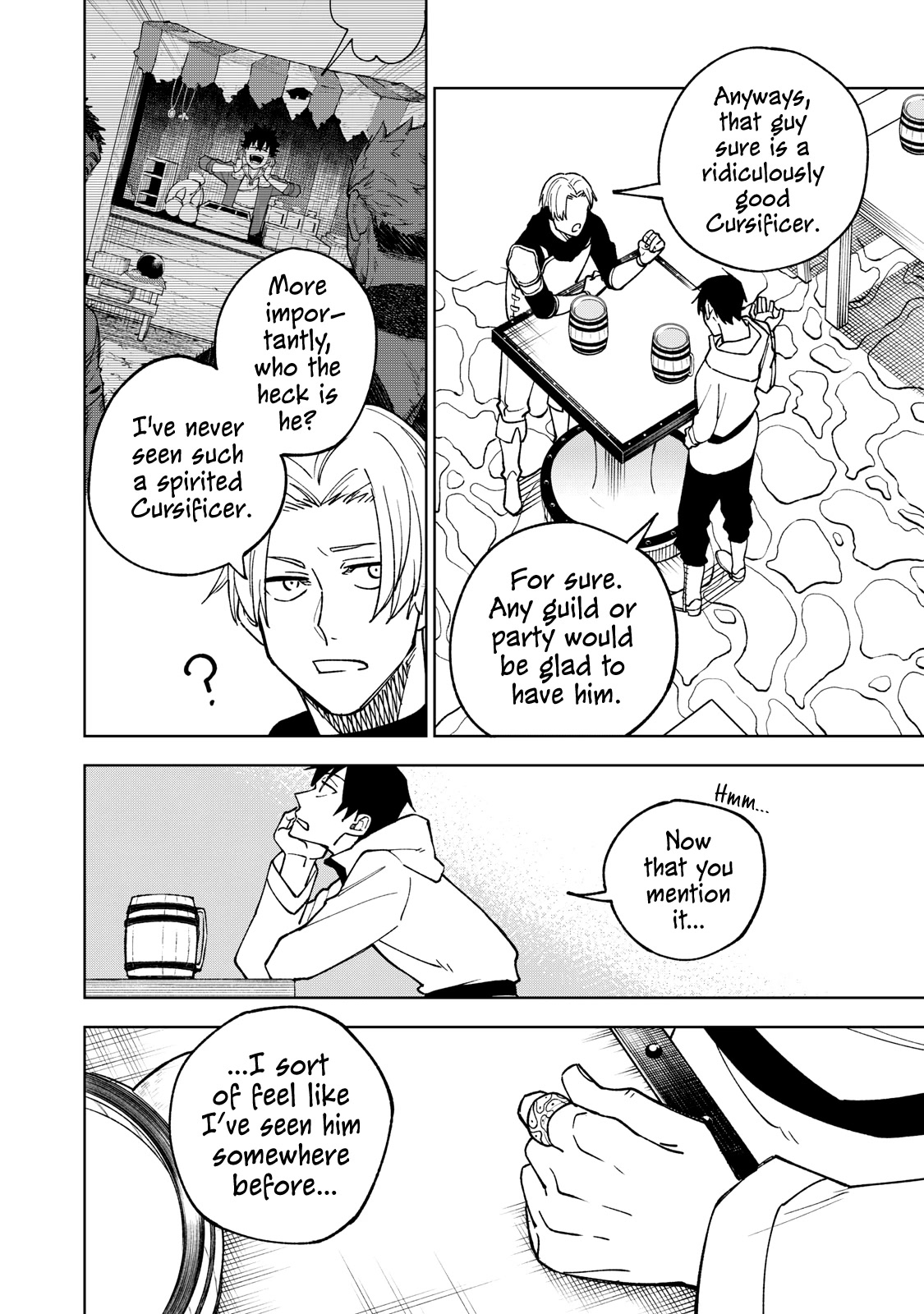My S-Rank Party Fired Me for Being a Cursificer ~ I Can Only Make “Cursed Items”, but They're Artifact Class! Chapter 2 page 25 - Chapter 2: A Stall that Sells Curses