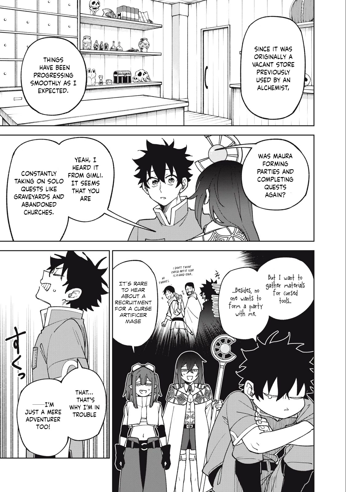 My S-Rank Party Fired Me for Being a Cursificer ~ I Can Only Make “Cursed Items”, but They're Artifact Class! Chapter 22.2 page 10 - Chapter 22.2