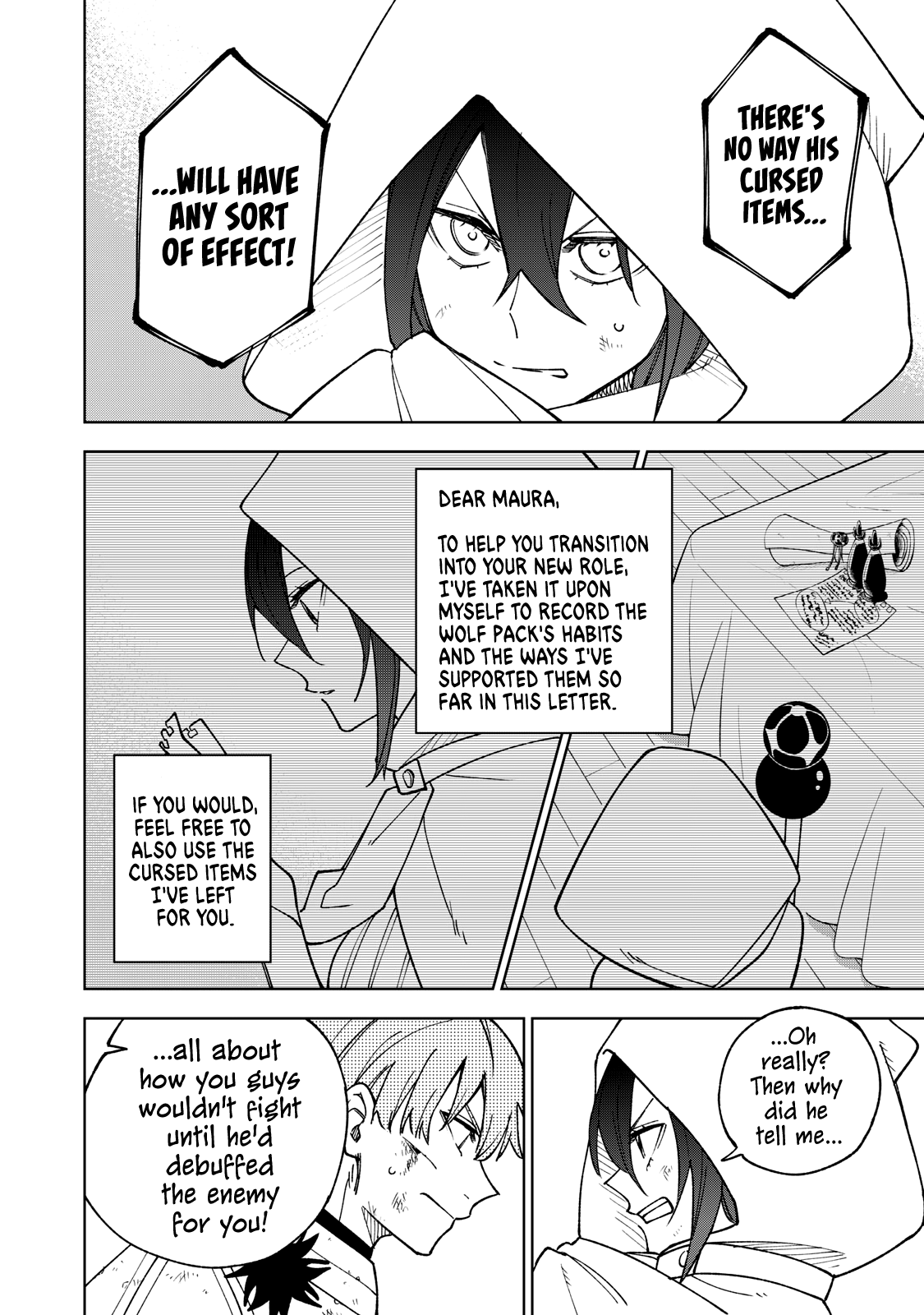 My S-Rank Party Fired Me for Being a Cursificer ~ I Can Only Make “Cursed Items”, but They're Artifact Class! Chapter 3 page 14 - Chapter 3: There's Something Wrong With Us Today!!!