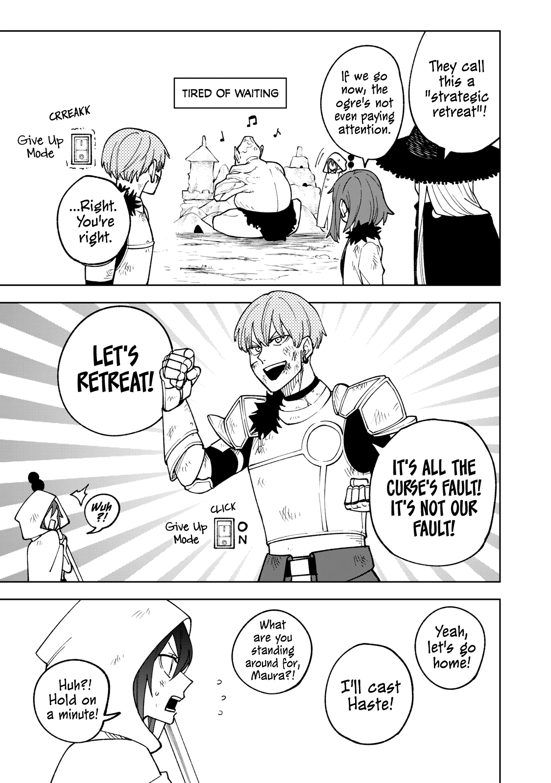 My S-Rank Party Fired Me for Being a Cursificer ~ I Can Only Make “Cursed Items”, but They're Artifact Class! Chapter 3 page 17 - Chapter 3: There's Something Wrong With Us Today!!!