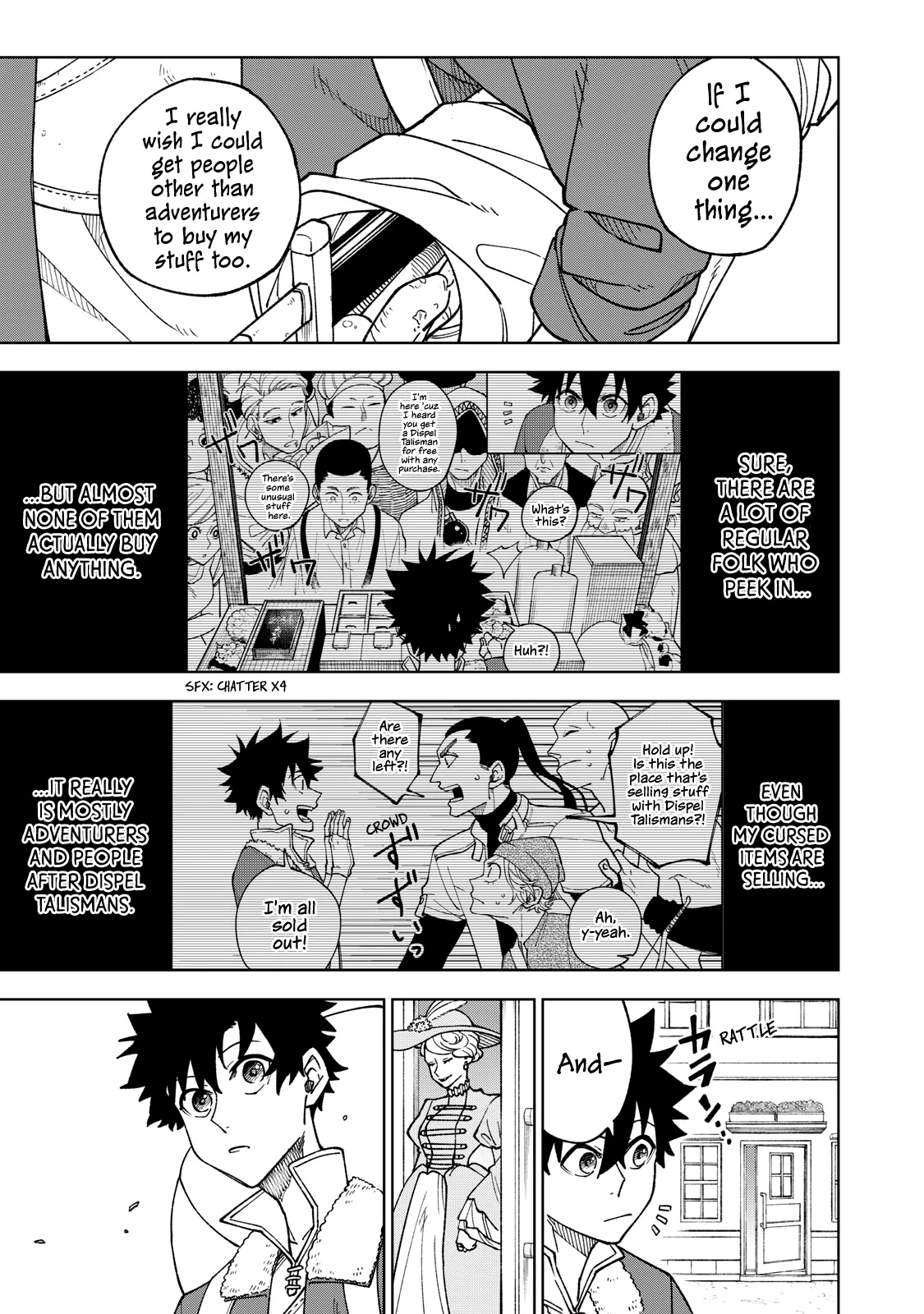 My S-Rank Party Fired Me for Being a Cursificer ~ I Can Only Make “Cursed Items”, but They're Artifact Class! Chapter 3 page 27 - Chapter 3: There's Something Wrong With Us Today!!!