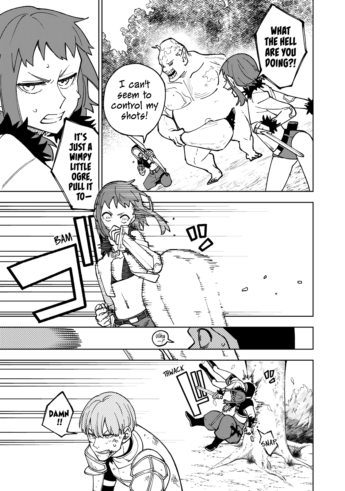 My S-Rank Party Fired Me for Being a Cursificer ~ I Can Only Make “Cursed Items”, but They're Artifact Class! Chapter 3 page 5 - Chapter 3: There's Something Wrong With Us Today!!!