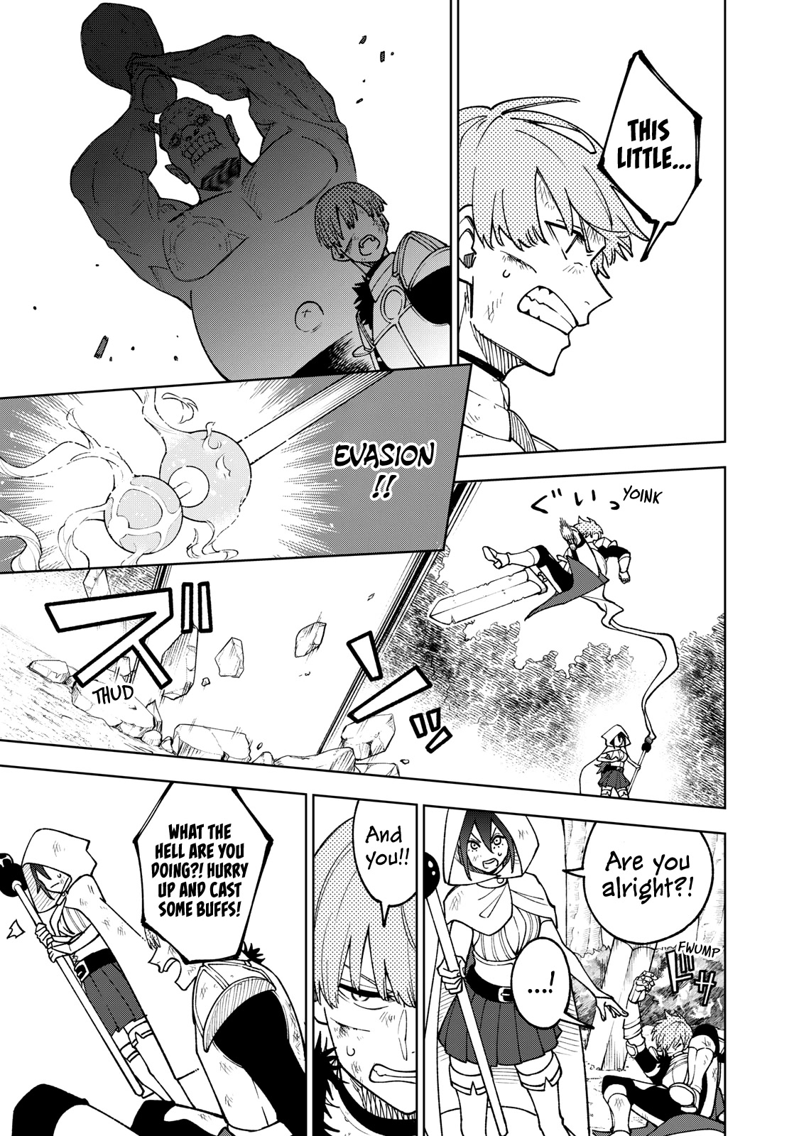 My S-Rank Party Fired Me for Being a Cursificer ~ I Can Only Make “Cursed Items”, but They're Artifact Class! Chapter 3 page 7 - Chapter 3: There's Something Wrong With Us Today!!!