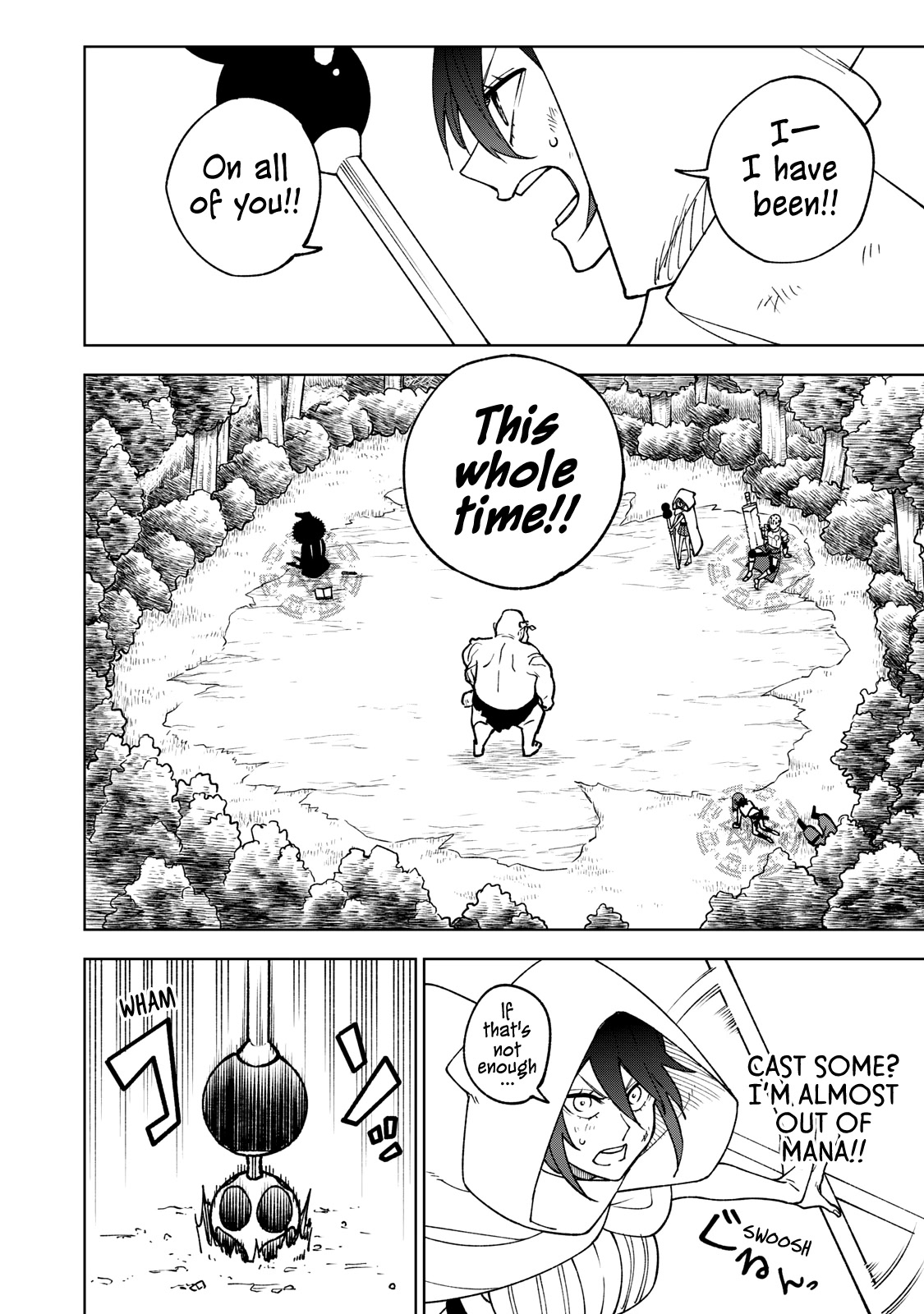 My S-Rank Party Fired Me for Being a Cursificer ~ I Can Only Make “Cursed Items”, but They're Artifact Class! Chapter 3 page 8 - Chapter 3: There's Something Wrong With Us Today!!!