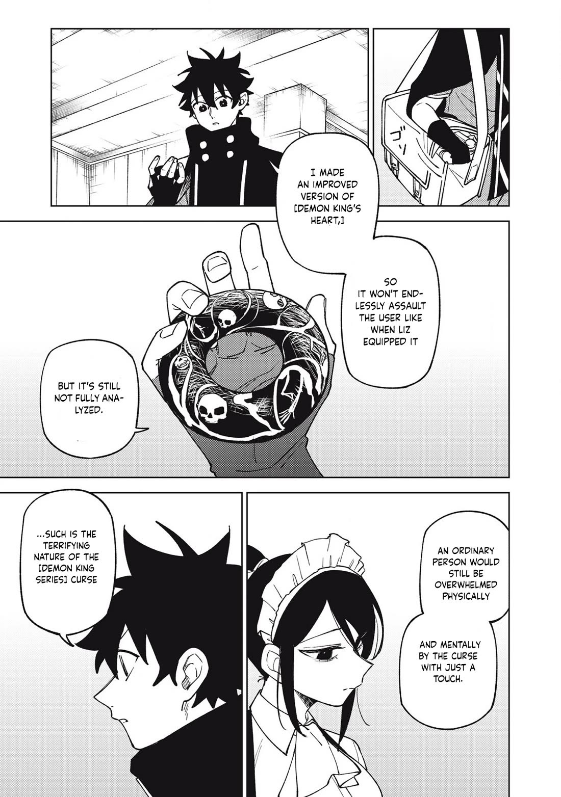 My S-Rank Party Fired Me for Being a Cursificer ~ I Can Only Make “Cursed Items”, but They're Artifact Class! Chapter 32.1 page 12 - Chapter 32.1