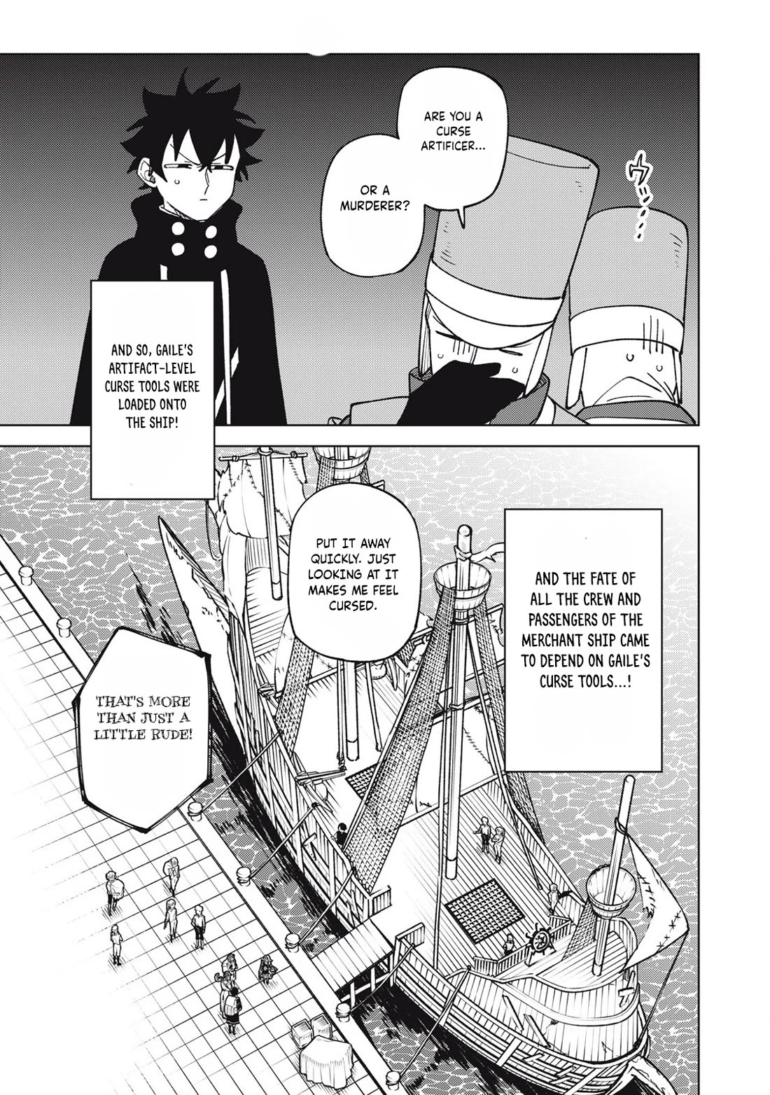 My S-Rank Party Fired Me for Being a Cursificer ~ I Can Only Make “Cursed Items”, but They're Artifact Class! Chapter 35.1 page 4 - Chapter 35.1
