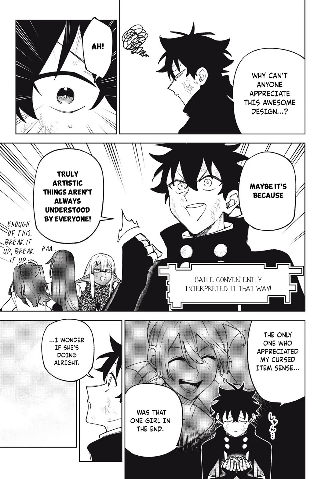 My S-Rank Party Fired Me for Being a Cursificer ~ I Can Only Make “Cursed Items”, but They're Artifact Class! Chapter 38.1 page 4 - Chapter 38.1