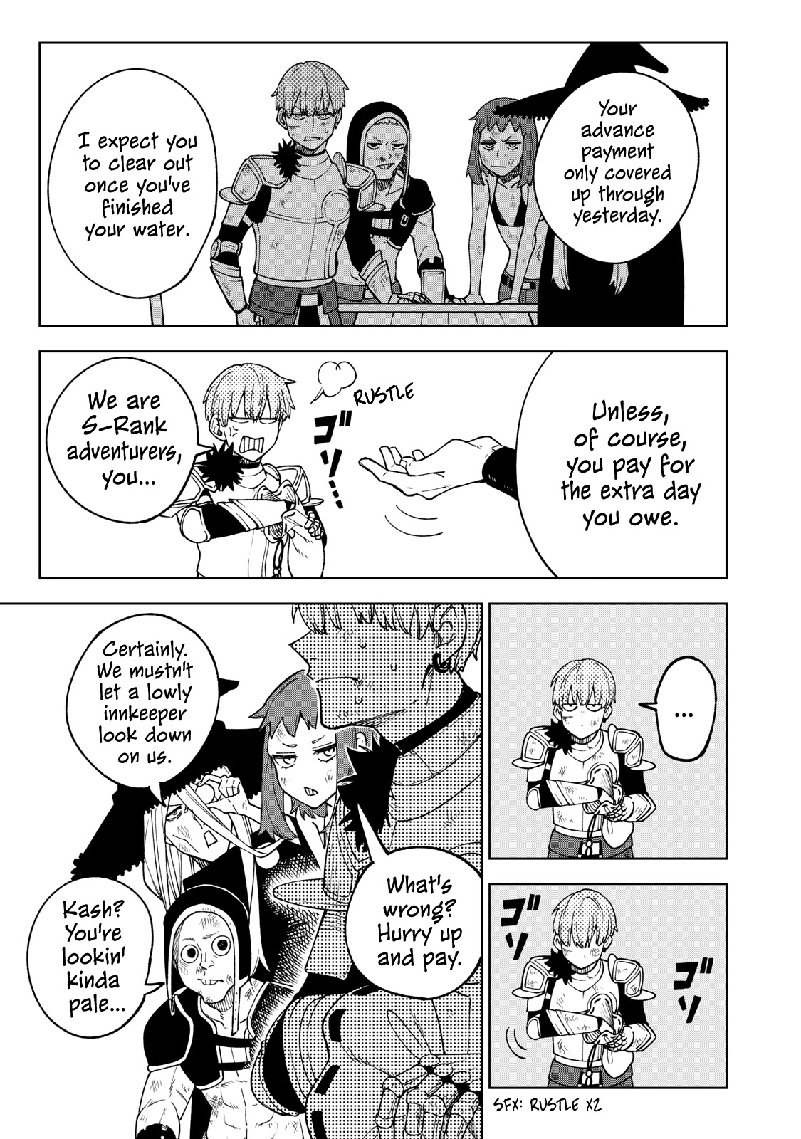 My S-Rank Party Fired Me for Being a Cursificer ~ I Can Only Make “Cursed Items”, but They're Artifact Class! Chapter 4 page 7 - Chapter 4: Ohoho? This Sure Is Strange, Isn’t It?