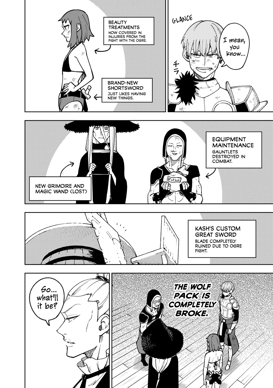 My S-Rank Party Fired Me for Being a Cursificer ~ I Can Only Make “Cursed Items”, but They're Artifact Class! Chapter 4 page 8 - Chapter 4: Ohoho? This Sure Is Strange, Isn’t It?