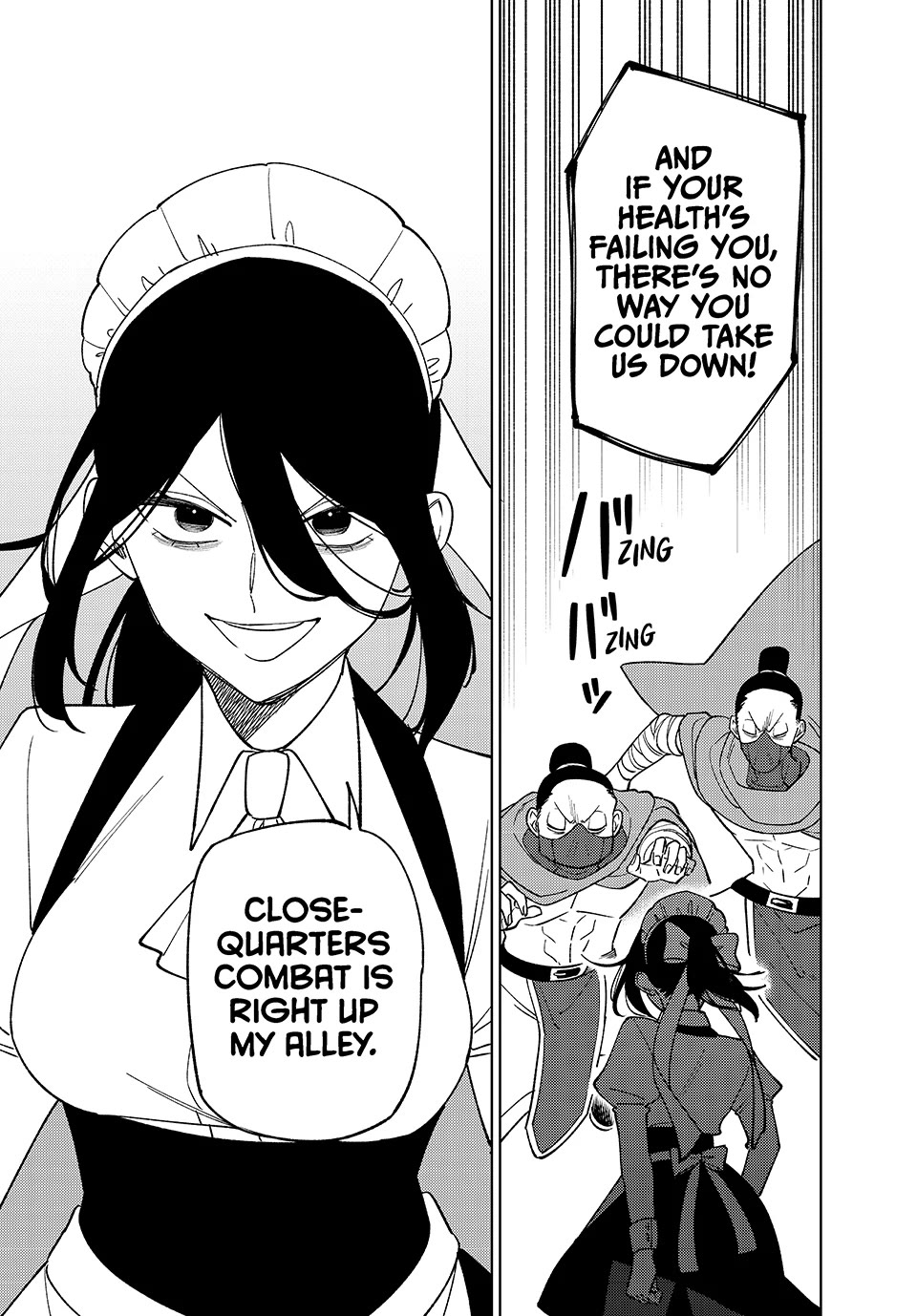 My S-Rank Party Fired Me for Being a Cursificer ~ I Can Only Make “Cursed Items”, but They're Artifact Class! Chapter 40 page 11 - Chapter 40: The Maid is a Champion