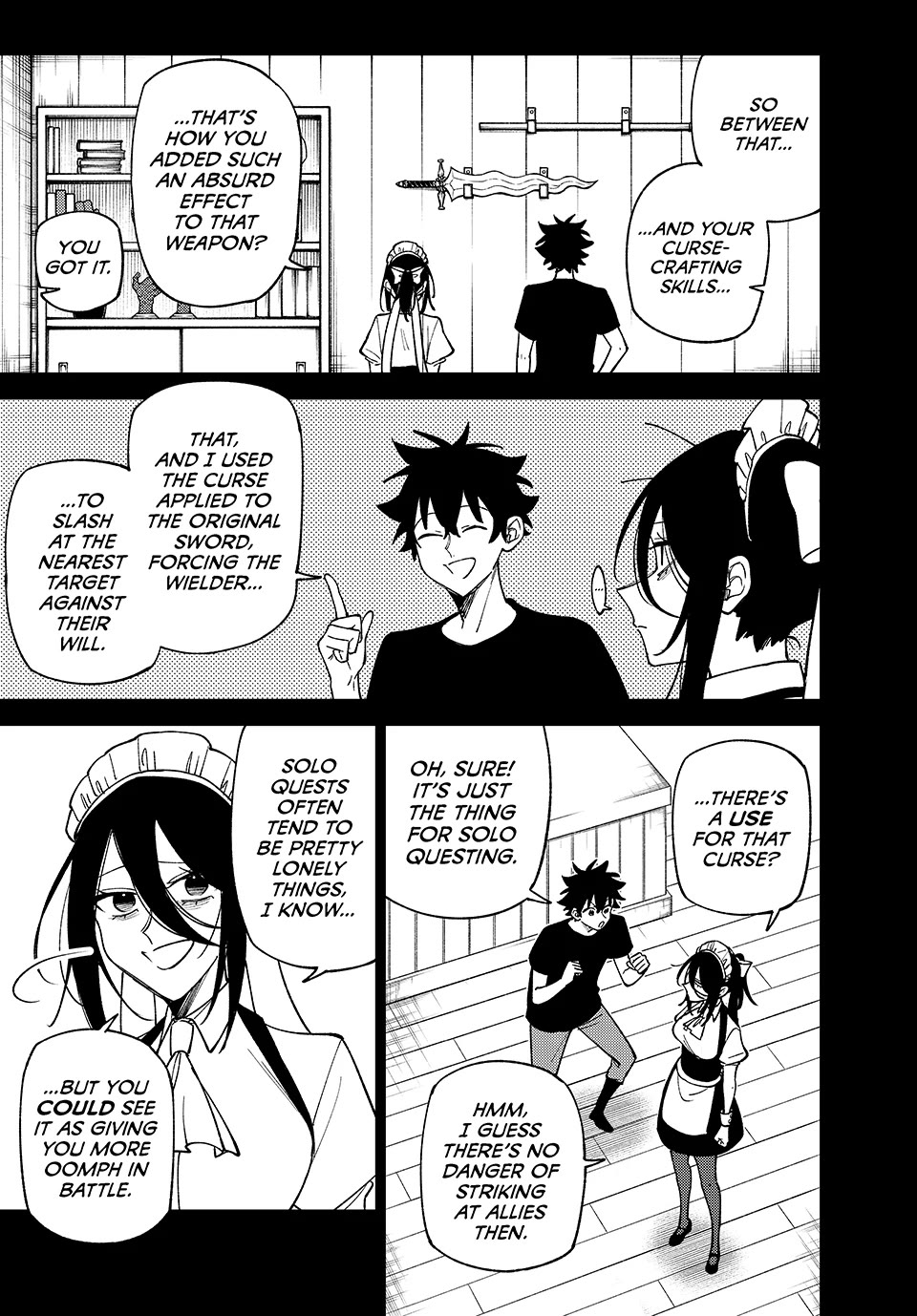 My S-Rank Party Fired Me for Being a Cursificer ~ I Can Only Make “Cursed Items”, but They're Artifact Class! Chapter 40 page 23 - Chapter 40: The Maid is a Champion