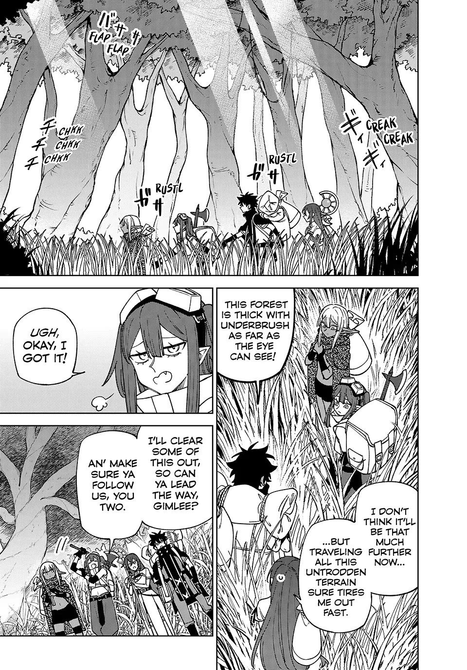 My S-Rank Party Fired Me for Being a Cursificer ~ I Can Only Make “Cursed Items”, but They're Artifact Class! Chapter 41 page 1 - Chapter 41: Land Ho at the Forest of Darkness