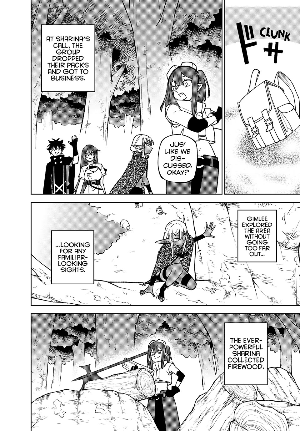 My S-Rank Party Fired Me for Being a Cursificer ~ I Can Only Make “Cursed Items”, but They're Artifact Class! Chapter 41 page 19 - Chapter 41: Land Ho at the Forest of Darkness