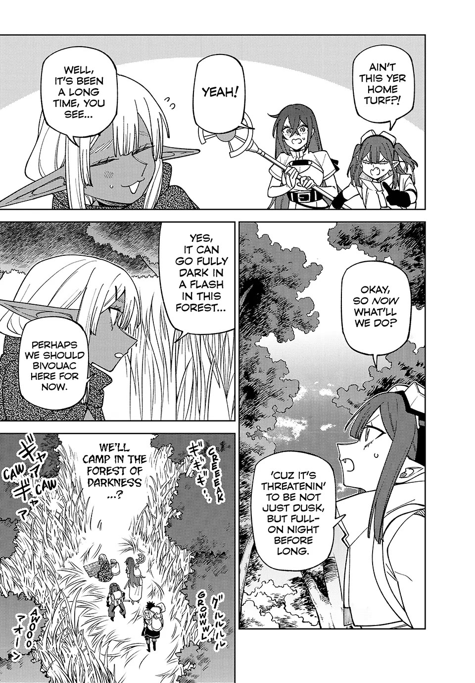My S-Rank Party Fired Me for Being a Cursificer ~ I Can Only Make “Cursed Items”, but They're Artifact Class! Chapter 41 page 9 - Chapter 41: Land Ho at the Forest of Darkness