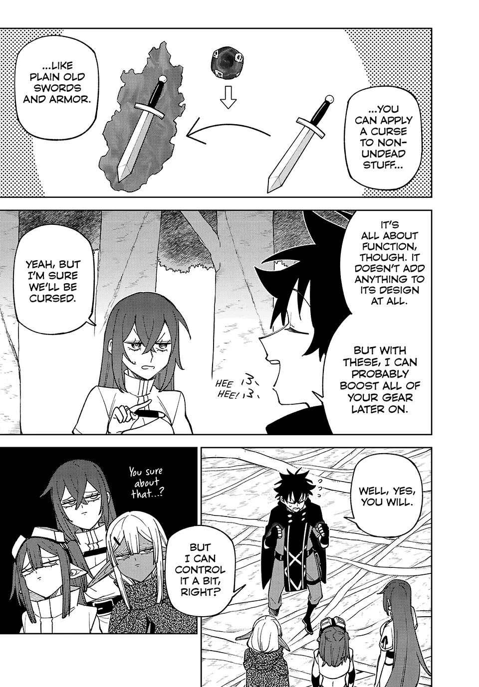 My S-Rank Party Fired Me for Being a Cursificer ~ I Can Only Make “Cursed Items”, but They're Artifact Class! Chapter 42 page 21 - Chapter 42: Rare Items Galore!