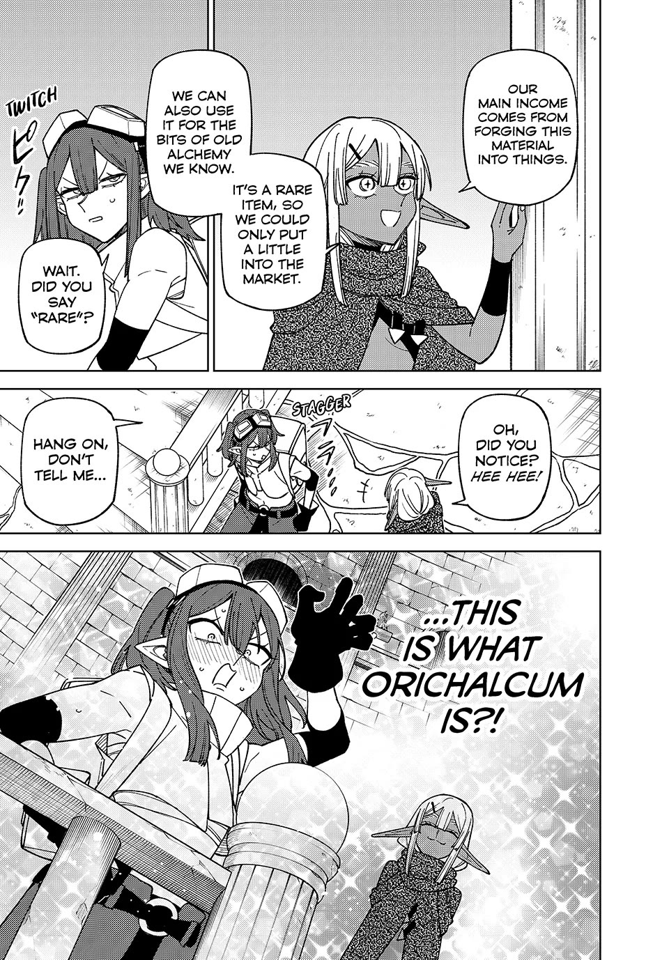 My S-Rank Party Fired Me for Being a Cursificer ~ I Can Only Make “Cursed Items”, but They're Artifact Class! Chapter 44 page 18 - Chapter 44: The Dark Elves' Situation