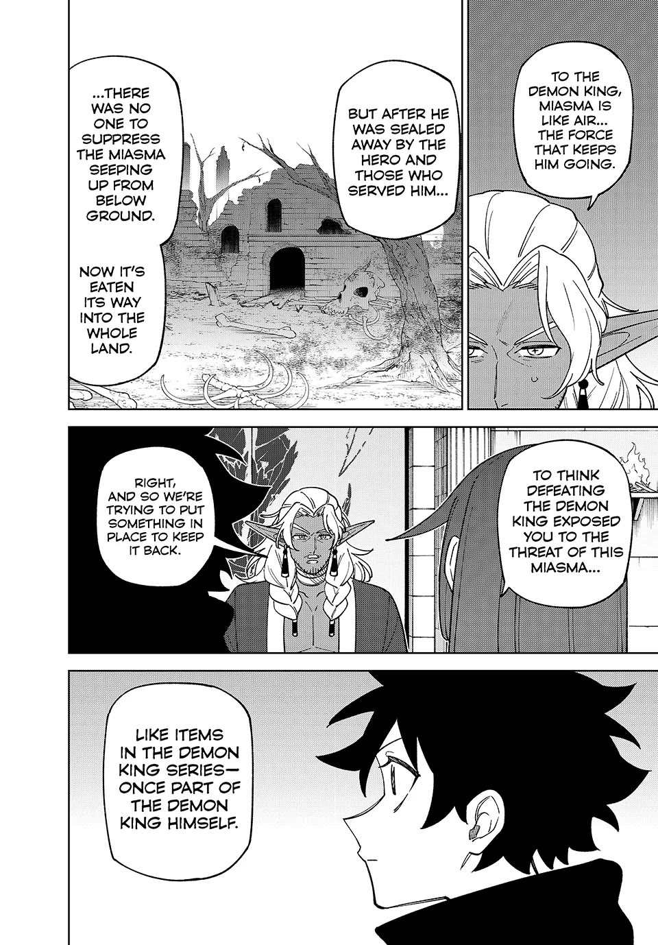My S-Rank Party Fired Me for Being a Cursificer ~ I Can Only Make “Cursed Items”, but They're Artifact Class! Chapter 44 page 23 - Chapter 44: The Dark Elves' Situation