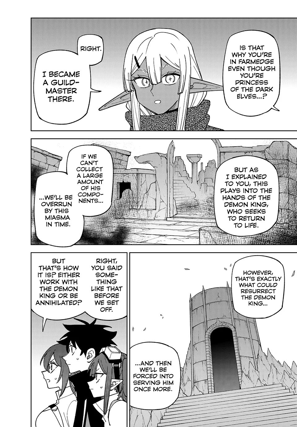 My S-Rank Party Fired Me for Being a Cursificer ~ I Can Only Make “Cursed Items”, but They're Artifact Class! Chapter 44 page 25 - Chapter 44: The Dark Elves' Situation