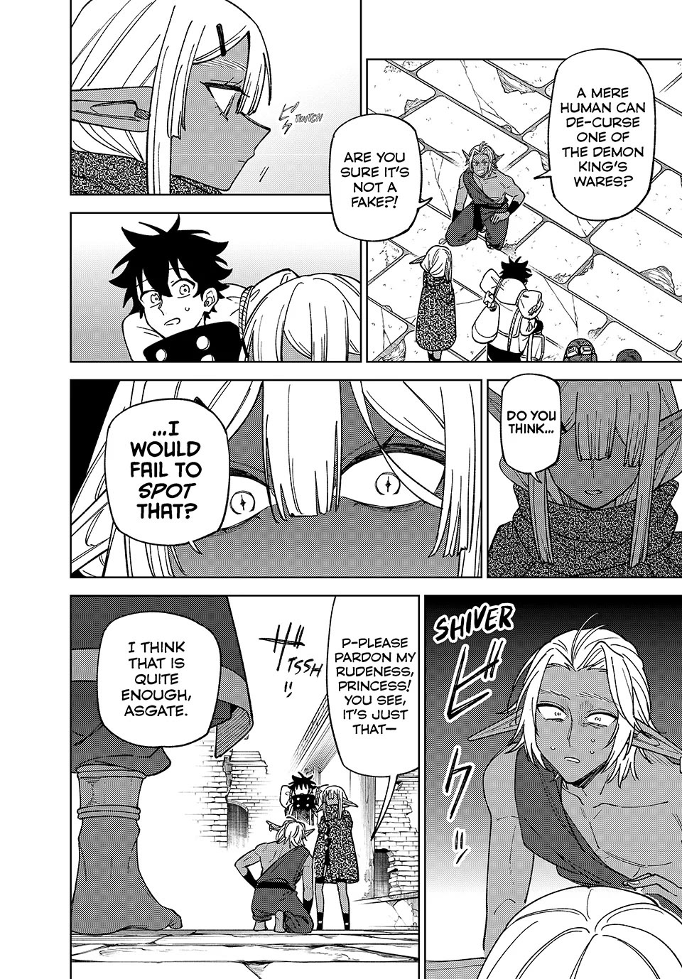 My S-Rank Party Fired Me for Being a Cursificer ~ I Can Only Make “Cursed Items”, but They're Artifact Class! Chapter 44 page 9 - Chapter 44: The Dark Elves' Situation