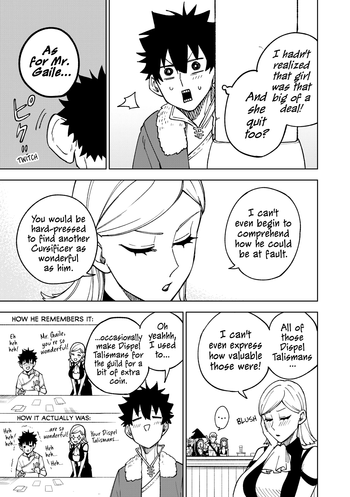 My S-Rank Party Fired Me for Being a Cursificer ~ I Can Only Make “Cursed Items”, but They're Artifact Class! Chapter 5 page 11 - Chapter 5: Mayhem in the Palace