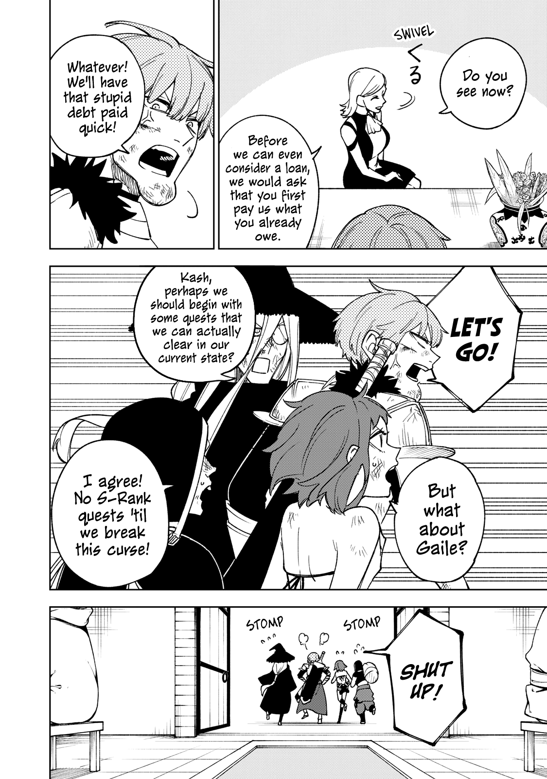 My S-Rank Party Fired Me for Being a Cursificer ~ I Can Only Make “Cursed Items”, but They're Artifact Class! Chapter 5 page 12 - Chapter 5: Mayhem in the Palace