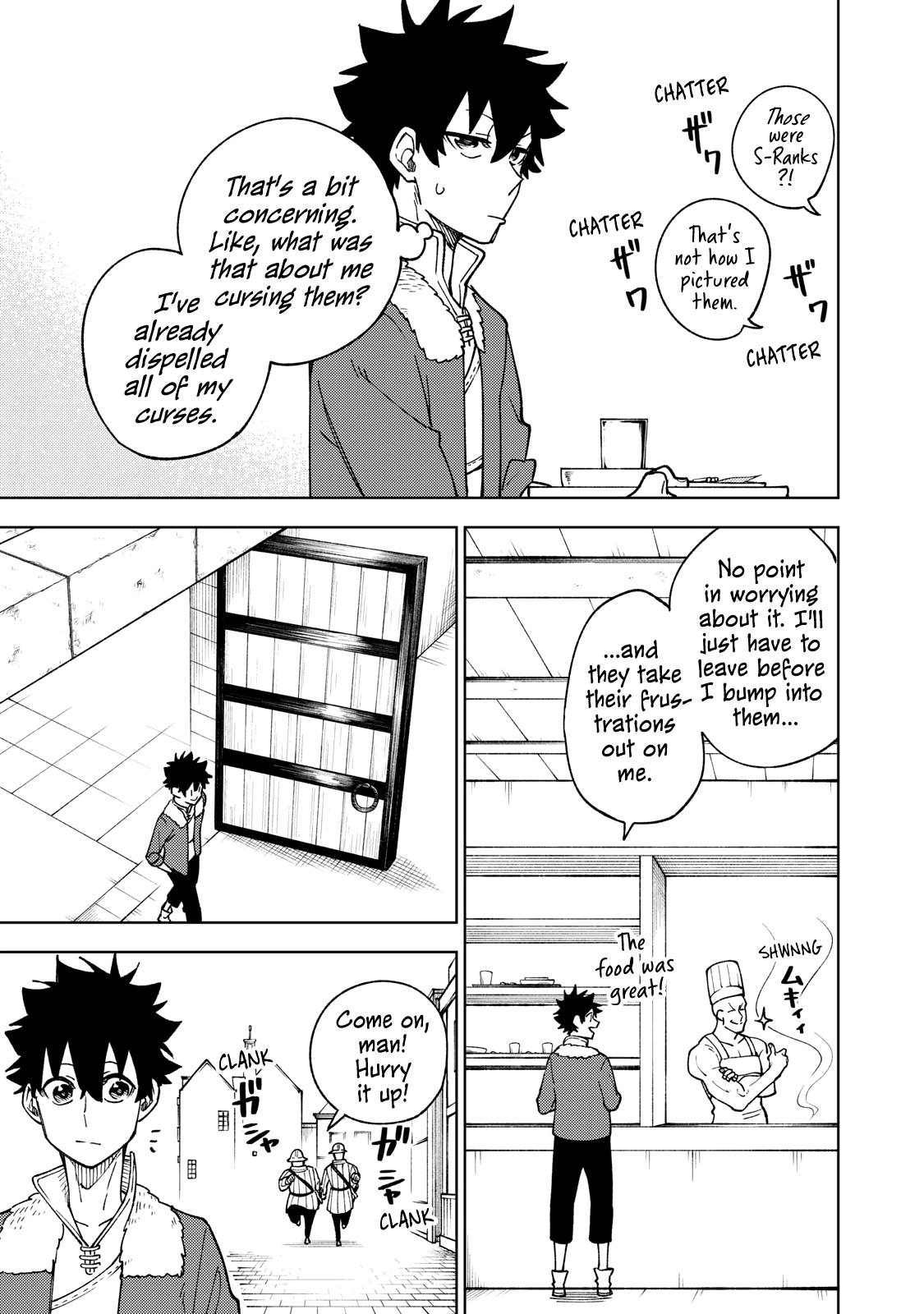My S-Rank Party Fired Me for Being a Cursificer ~ I Can Only Make “Cursed Items”, but They're Artifact Class! Chapter 5 page 13 - Chapter 5: Mayhem in the Palace
