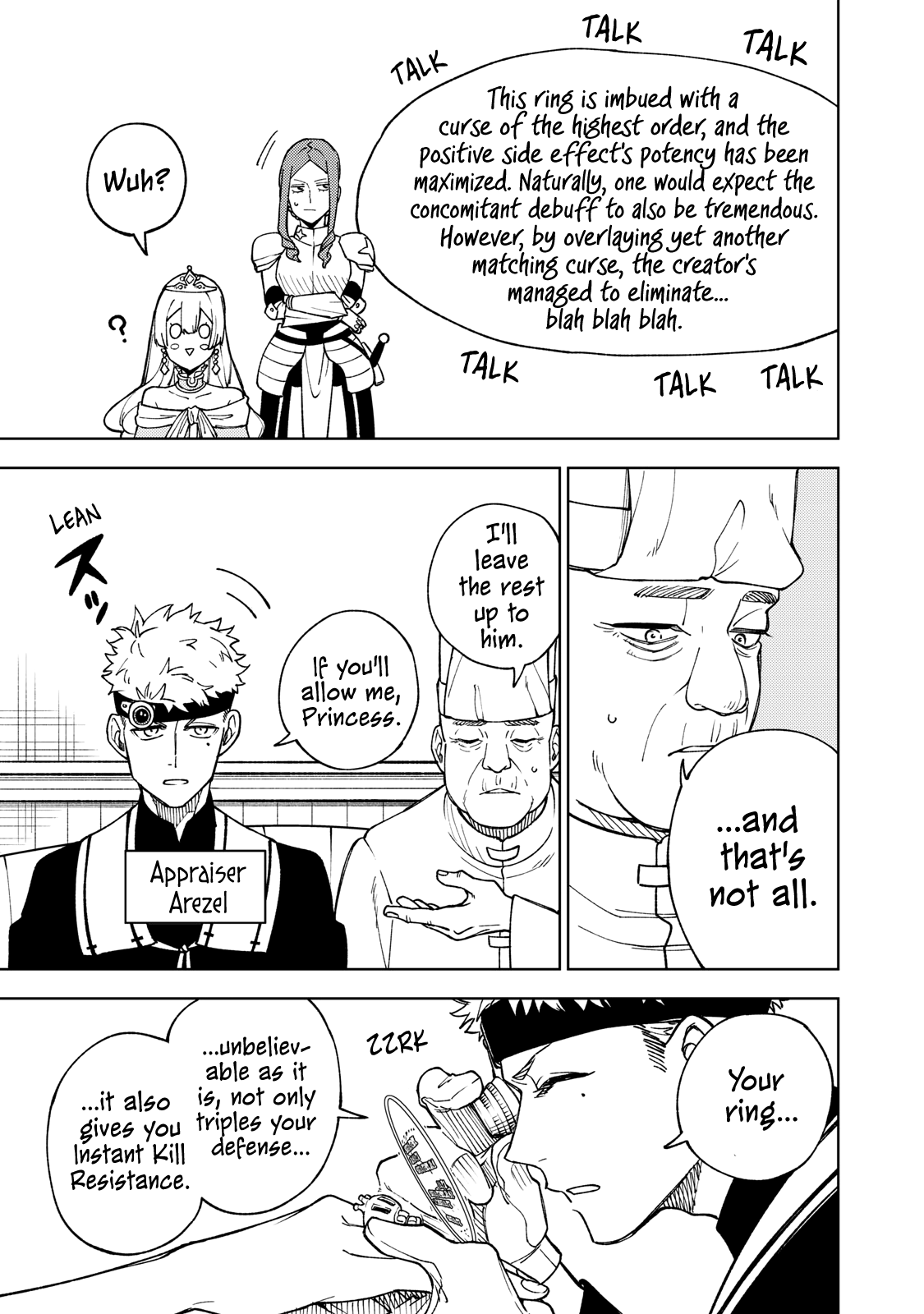 My S-Rank Party Fired Me for Being a Cursificer ~ I Can Only Make “Cursed Items”, but They're Artifact Class! Chapter 5 page 26 - Chapter 5: Mayhem in the Palace