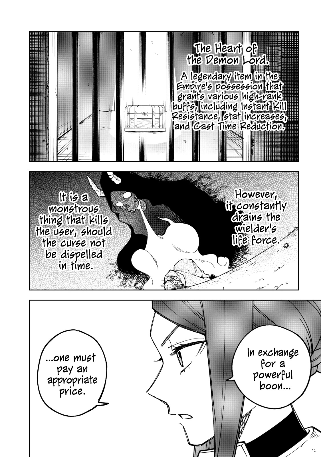 My S-Rank Party Fired Me for Being a Cursificer ~ I Can Only Make “Cursed Items”, but They're Artifact Class! Chapter 5 page 29 - Chapter 5: Mayhem in the Palace