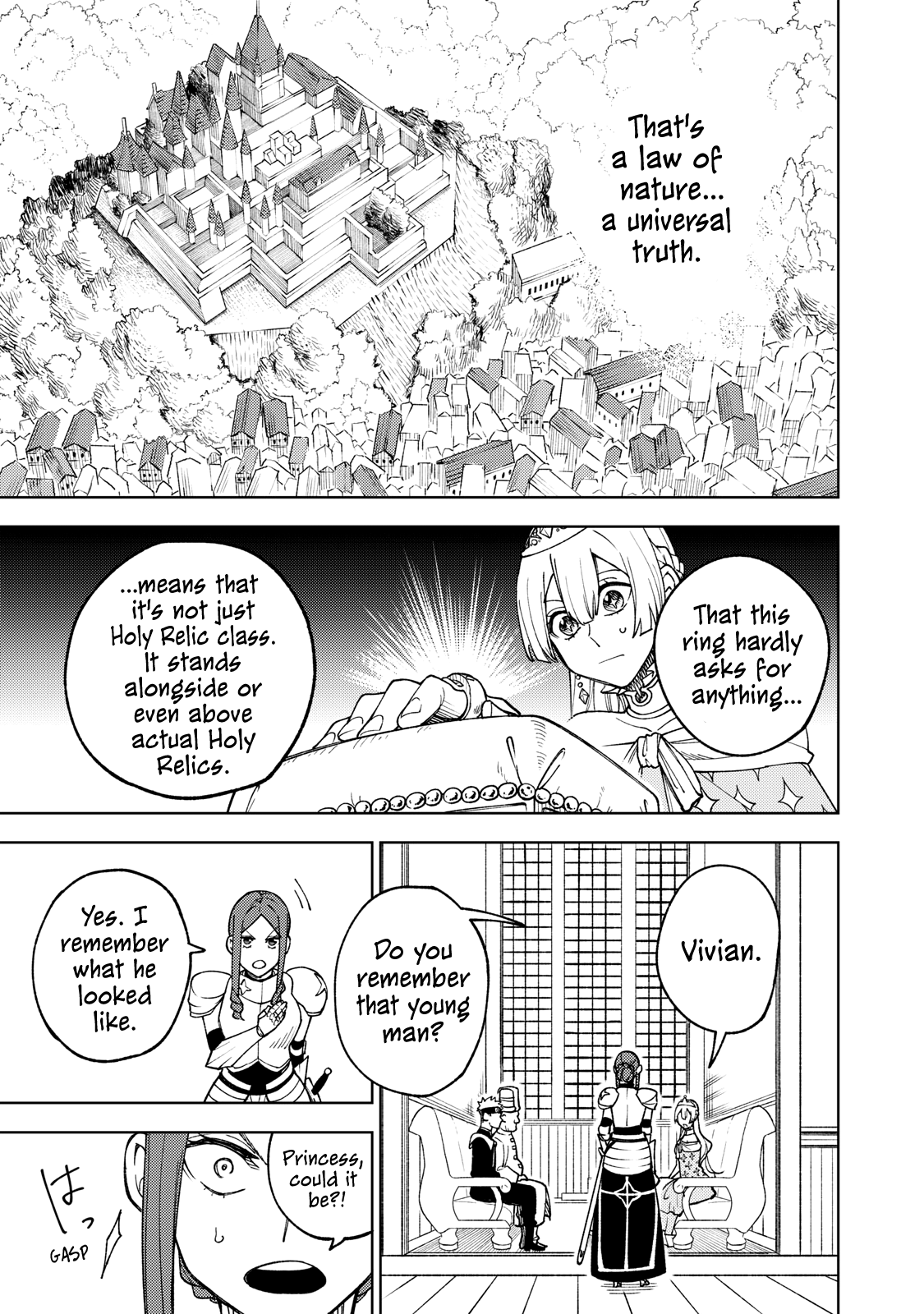 My S-Rank Party Fired Me for Being a Cursificer ~ I Can Only Make “Cursed Items”, but They're Artifact Class! Chapter 5 page 30 - Chapter 5: Mayhem in the Palace