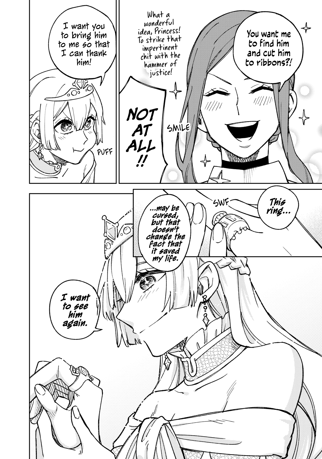 My S-Rank Party Fired Me for Being a Cursificer ~ I Can Only Make “Cursed Items”, but They're Artifact Class! Chapter 5 page 31 - Chapter 5: Mayhem in the Palace
