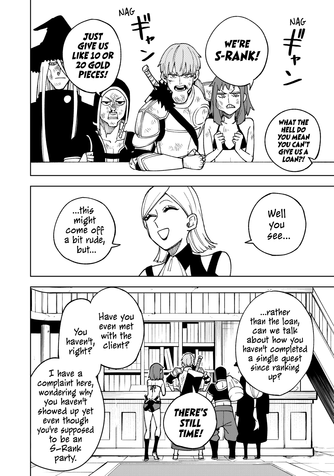 My S-Rank Party Fired Me for Being a Cursificer ~ I Can Only Make “Cursed Items”, but They're Artifact Class! Chapter 5 page 6 - Chapter 5: Mayhem in the Palace