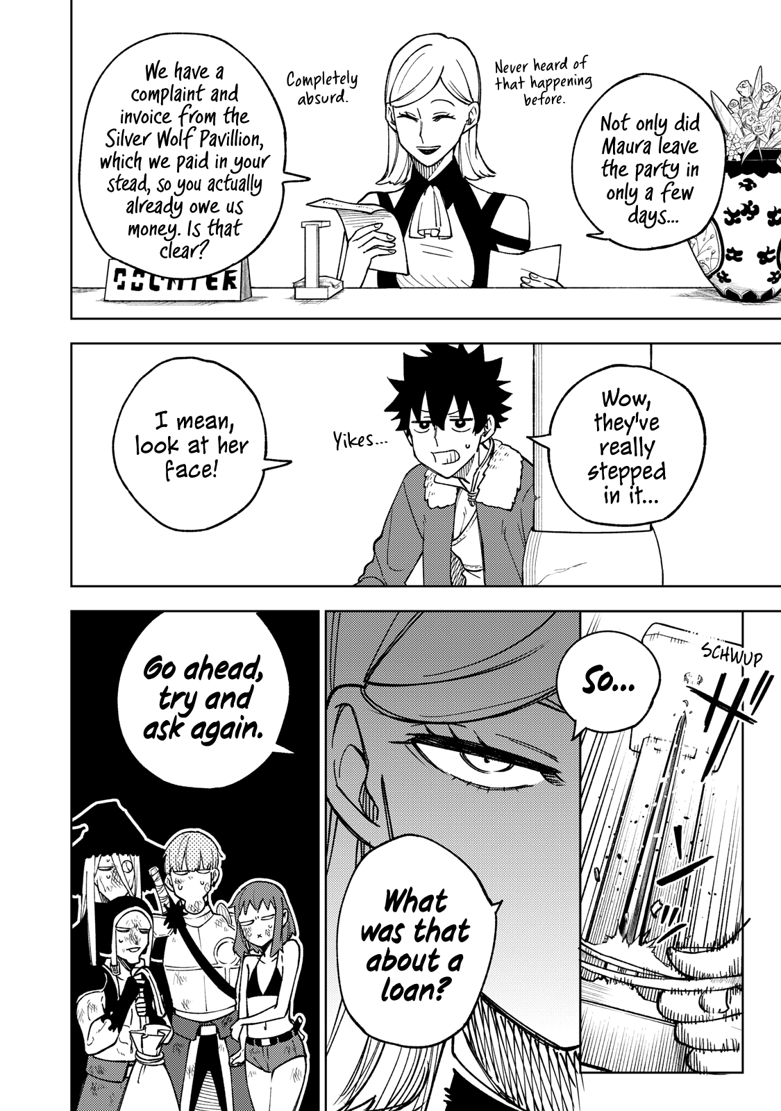 My S-Rank Party Fired Me for Being a Cursificer ~ I Can Only Make “Cursed Items”, but They're Artifact Class! Chapter 5 page 8 - Chapter 5: Mayhem in the Palace